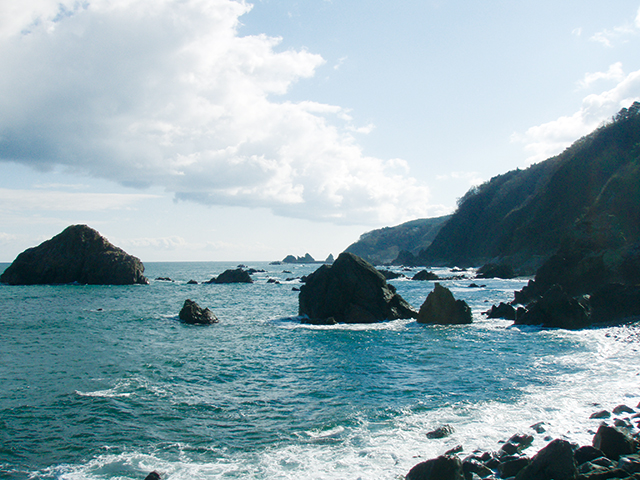 小袖海岸の写真