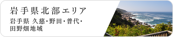 岩手県北部エリア 岩手県 久慈・野田・普代・田野畑地域