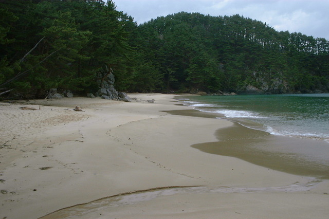 タイトル　気仙沼大島・十八鳴浜（震災前）