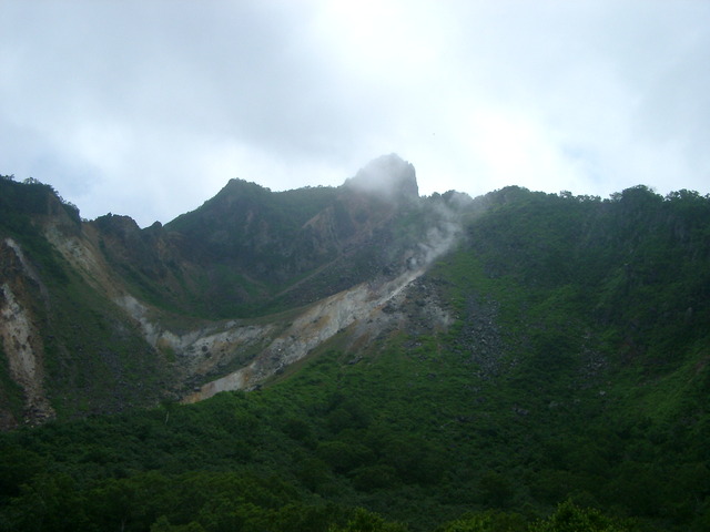 タイトル　恵庭岳山頂