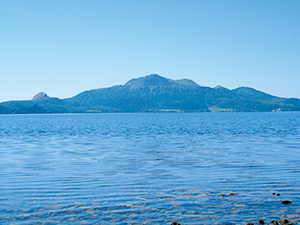 洞爺湖と有珠山の写真