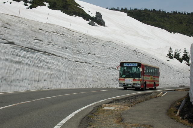 タイトル　八幡平　雪の回廊