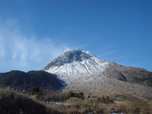 タイトル　平成新山(冬)