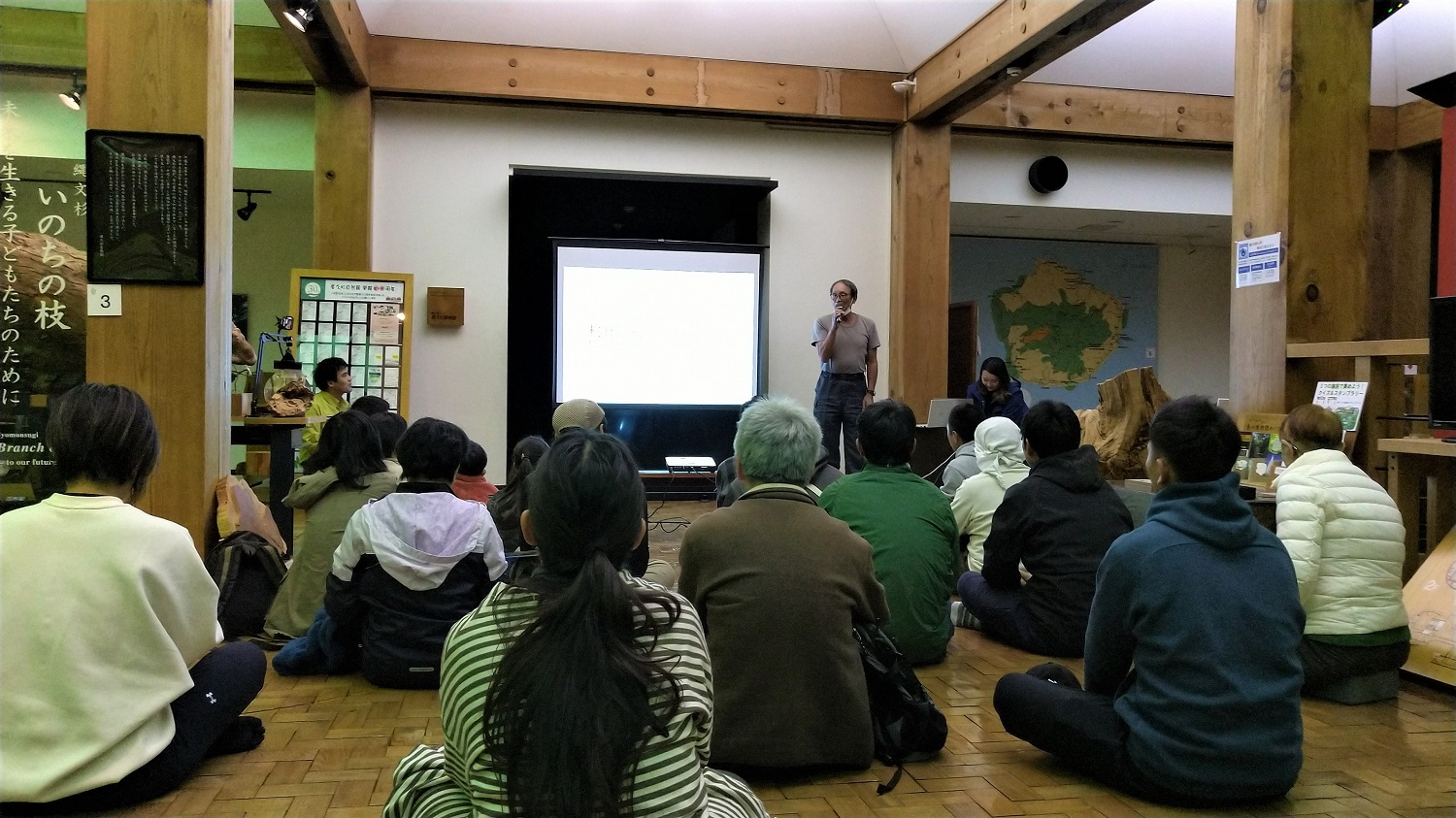 2月7日屋久杉自然館で開催する「列島縦断！日本の世界自然遺産ものがたり」の講演会⑤です。