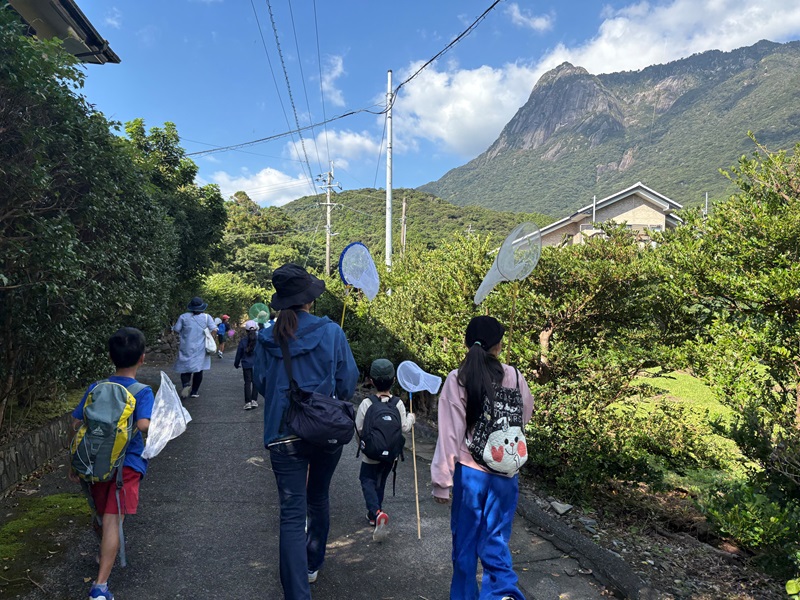 令和7年度第2回自然に親しむ集いの様子。