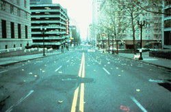 40年前のポートランド市街地