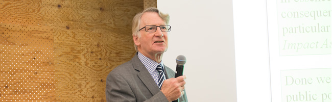 元欧州委員会科学技術アドバイザー　マイケル・ロジャース 氏の写真