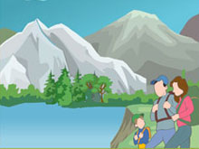 Nature in mountain districts, coastal areas and remote islands