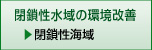 閉鎖性海域における水環境改善技術分野