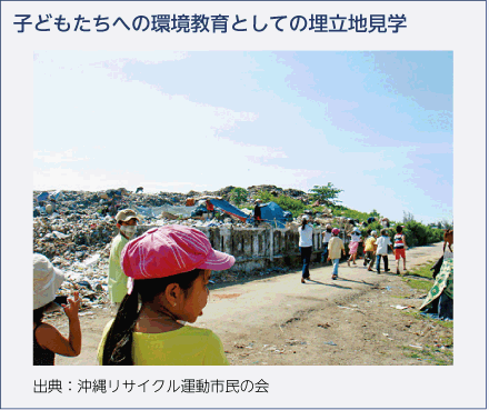 子どもたちへの環境教育としての埋立地見学