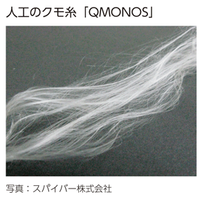 人工のクモ糸「QMONOS」