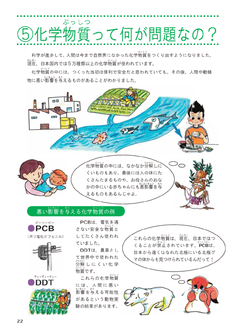 平成１５年版子ども環境白書（２１世紀、どんな環境問題があるの？：化学物質って何が問題なの？）