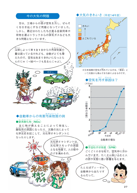 平成１５年版子ども環境白書（２１世紀、どんな環境問題があるの？：公害問題を考えてみよう）