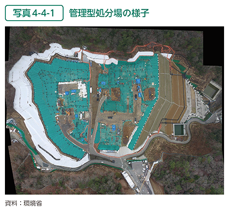 写真4-4-1　管理型処分場の様子