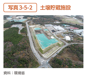 写真3-5-2　土壌貯蔵施設