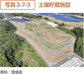 写真3-7-3 土壌貯蔵施設