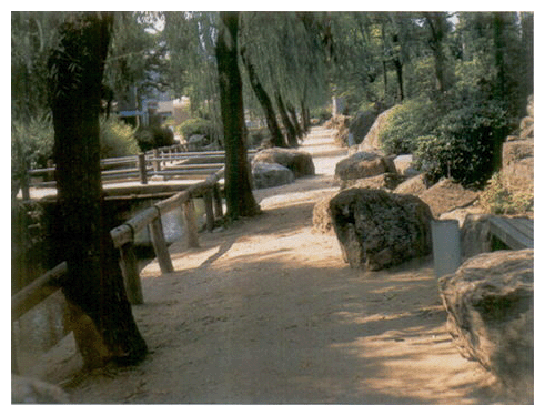 岡山市・西川緑道公園・昭和57年