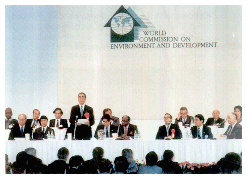 国連環境特別委員会東京会合（昭和62年2月）