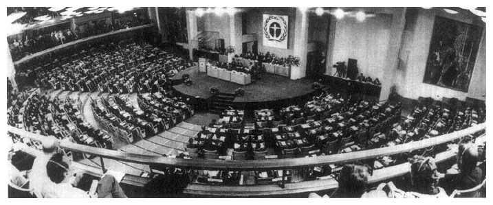 1972年国連人間環境会議（提供：時事通信）
