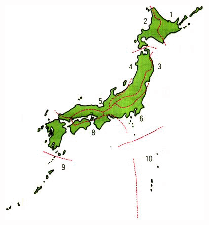 生物多様性保全のための国土区分（試案）