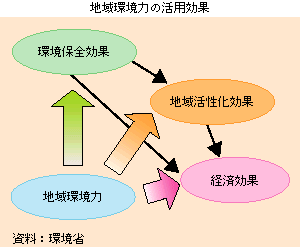 地域環境力の活用効果