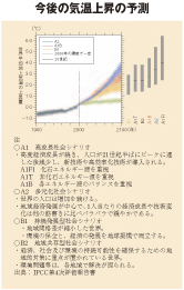 今後の気温上昇の予測