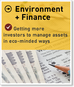 Environment + Finance