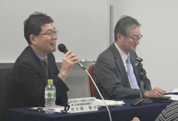 (左)竹ケ原 啓介氏(右)安川 徹氏