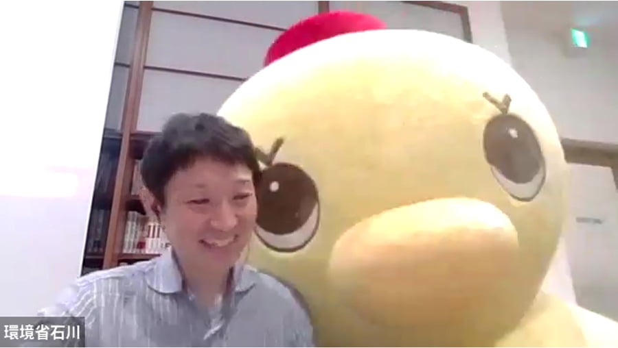 石川室長とアヒル隊長