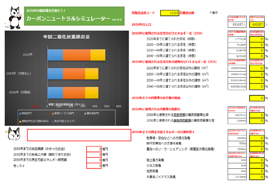 ２-39簡易的な推計を可能にするツールの例