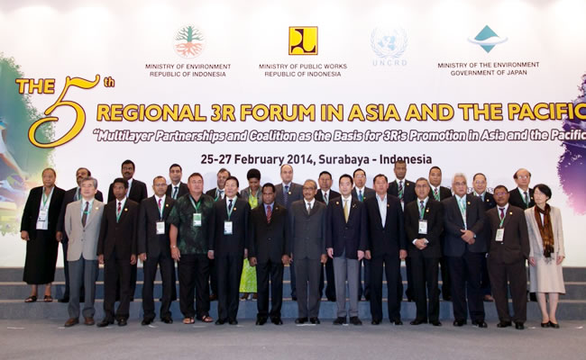 The Fifth Regional 3R Forum in Asia and the Pacific