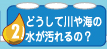 どうして川や海の水が汚れるの？