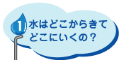 みずはどこからきてどこにいくの？