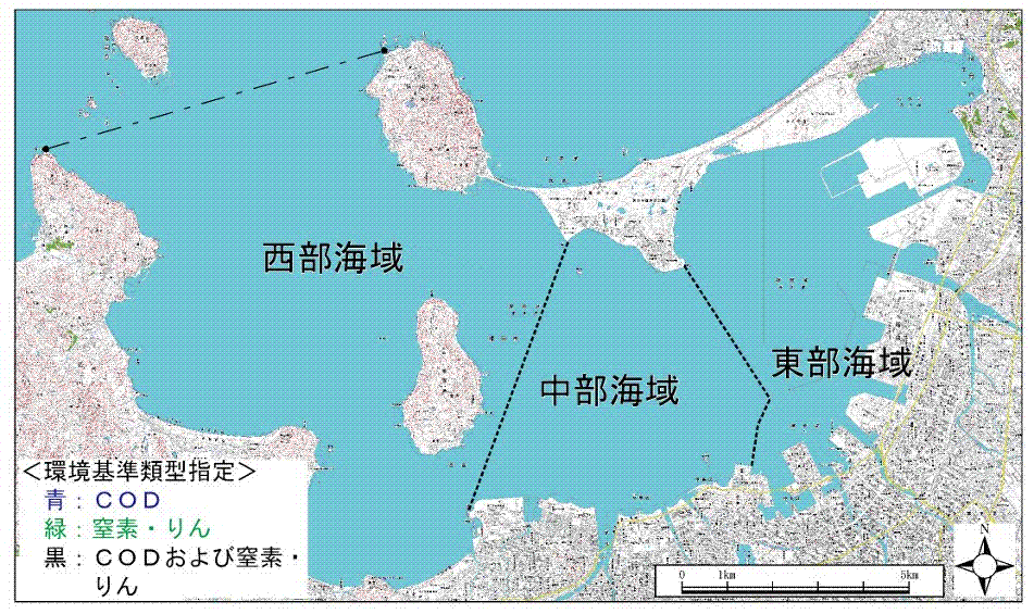 博多湾環境基準類型の指定