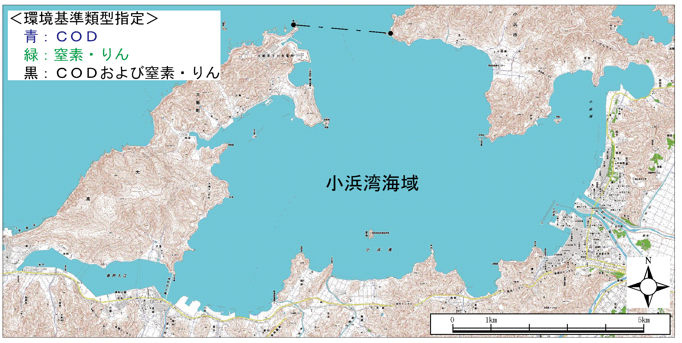 小浜湾環境基準類型の指定