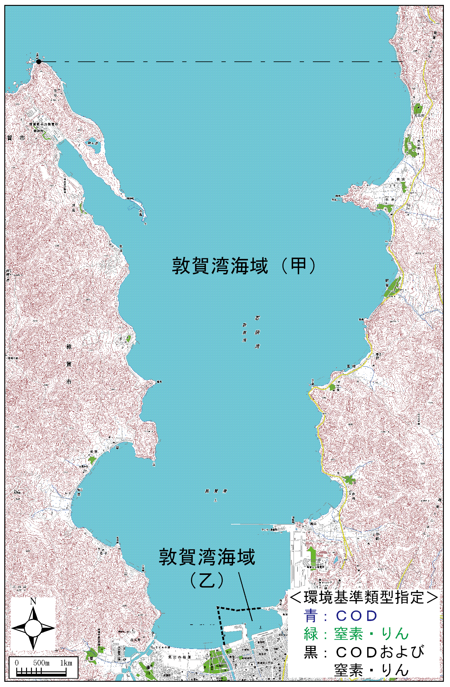 敦賀湾環境基準類型の指定