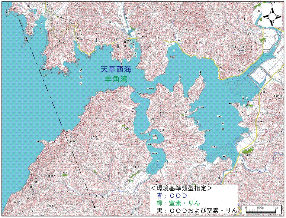 羊角湾環境基準類型の指定