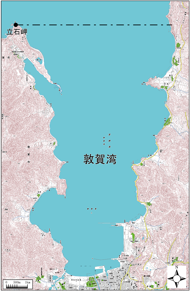 敦賀湾範囲または位置