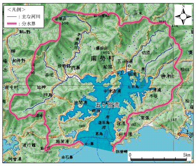 五ヶ所湾諸元