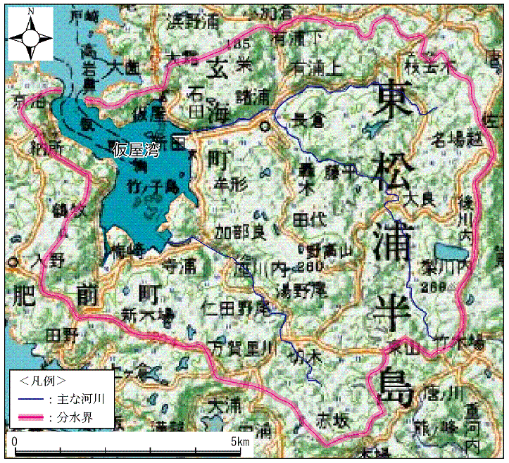 仮屋湾諸元（拡大画像）