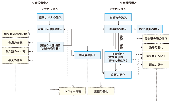 富栄養化と有機汚濁