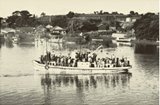 1940 Liner in Ago bay