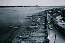 1972 Boatslip in Hamajima seashore