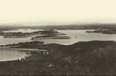 1945 Ago bay without pearl farms during the war