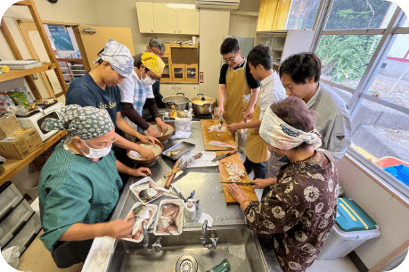 郷土料理作りプログラムの試行