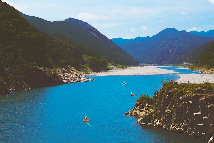 熊野川（川の古道）写真