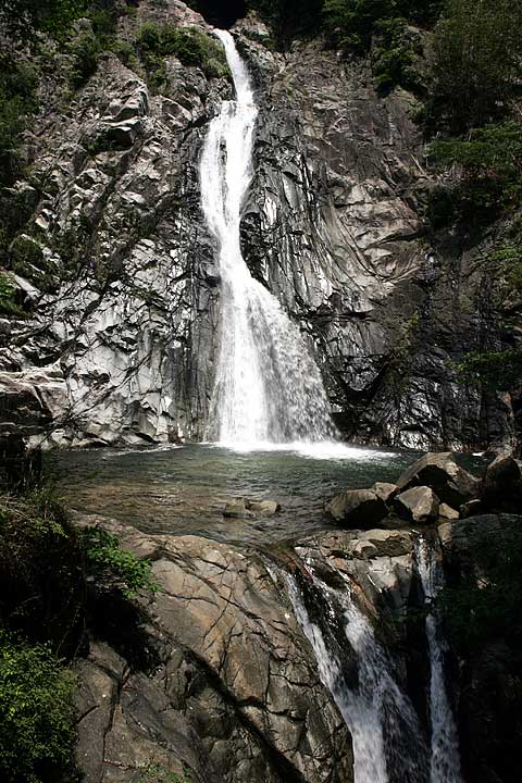 布引渓流写真